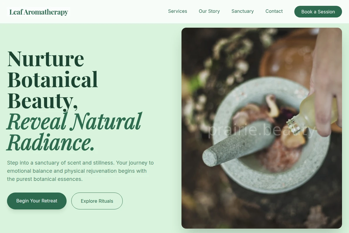 Leaf Aromatherapy Wellness Parlor