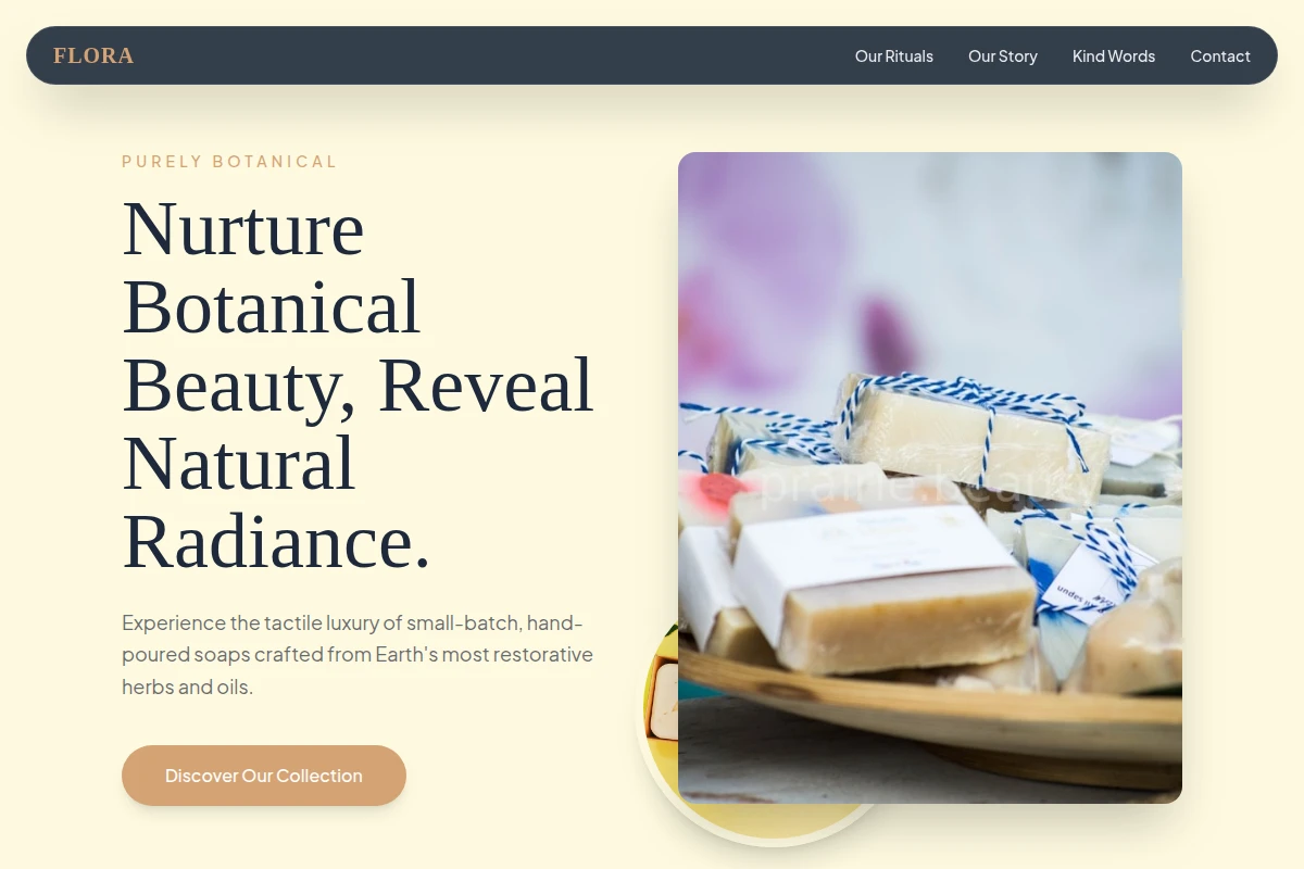 Flora Handmade Soap