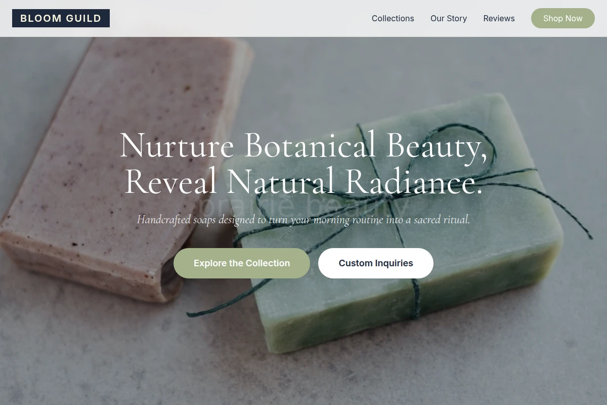 Wild Handmade Soap