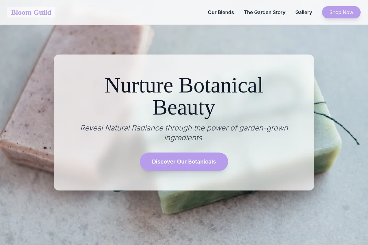 Garden Handmade Soap