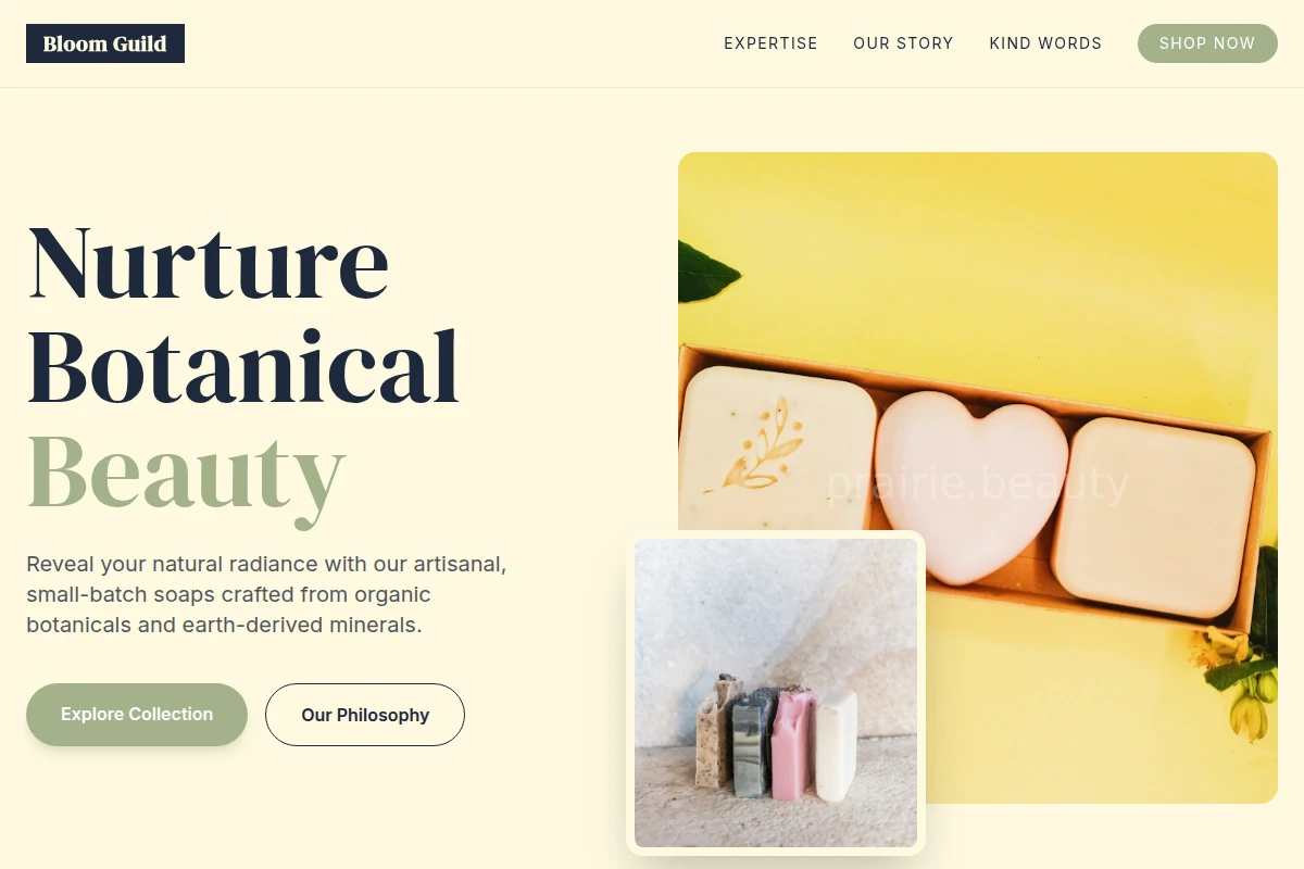 Flora Handmade Soap